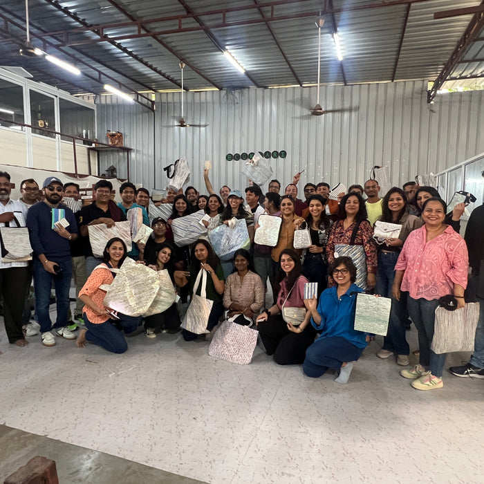 Experience Upcycling at EcoKaari: A Journey from Waste to Weave (Capgemini & Icertis)