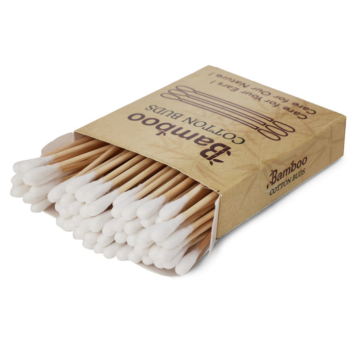 EcoFreaky Bamboo Cotton Buds | Cotton earbuds for cleaning and makeup removal