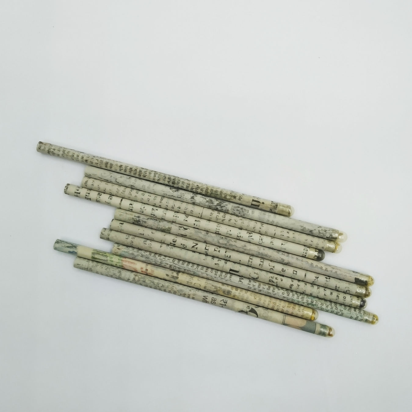 Recycled Newspaper Seed Pencils (Set of 10)